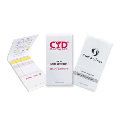 Police Approved PTP Check Your Drink Matchbook Promotional Bulk Order