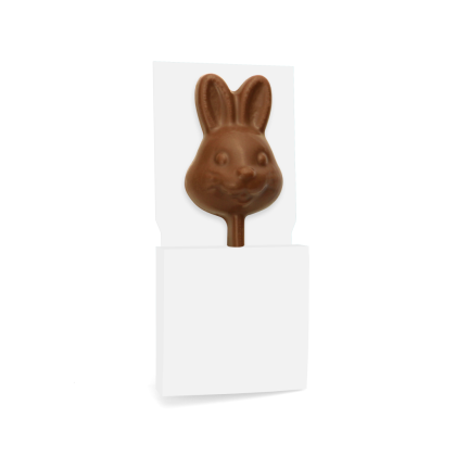 Easter Eco Lolly Box - Milk Chocolate - Bunny Lolly