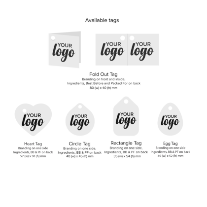 Easter Eco Tag - Lindt Bunny