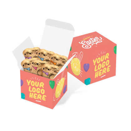 Easter Eco Maxi Cube - Foiled Bunnies x 6