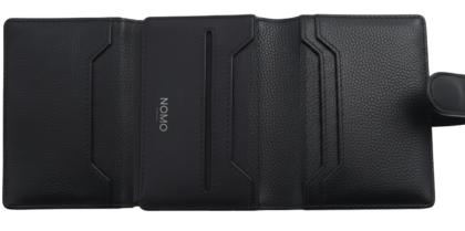 “NOMO Urban”- RFID tri fold minimal wallet – leather & eco options
