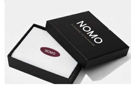“NOMO Urban”- RFID tri fold minimal wallet – leather & eco options