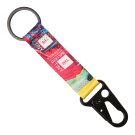 Made in Britain Lanyard Keyring with Carabiner Clip