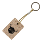 Rectangle BioHusk Keyring