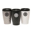 Ashford Geo 360ml Coated Tumbler (Black, Gunmetal & White)
