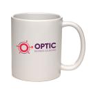 Cambridge White Gloss Finish Mug