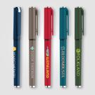 Islander Recycled Plastic Monochrome Gel Grip Pen