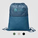 Sora Recycled Quilted Drawstring Bag - 6L