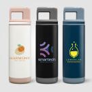 Grosche Alpine Stainless Steel Removable Straw Flip n' Sip Bottle &ndash; 590 ml