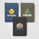 Aurelia Recycled Gold Zip Portfolio - A5