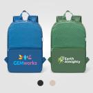 Sora Recycled 210D Polyester Quilted Backpack - 13L