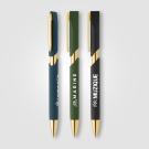 Aurelia Recycled Plastic Gold Trim Pen