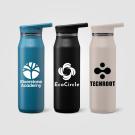 Majesty Stainless Steel Dual-Lid Handle Bottle - 750 ml