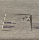 Acrylic Business Card