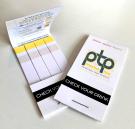 Police Approved PTP Check Your Drink Matchbook Promotional Bulk Order