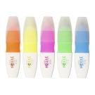 White Neon Flat Capped Highlighter