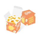 Easter Eco Maxi Cube - Fried Eggs