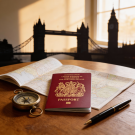 &ldquo;NOMO Passage&rdquo; RFID E-Passport Shield protected by Military Grade Shielding Fabric