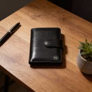 “NOMO Urban”- RFID tri fold minimal wallet – leather & eco options