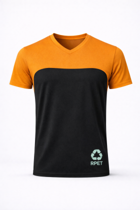 RPET V-NECK TEE SHIRT