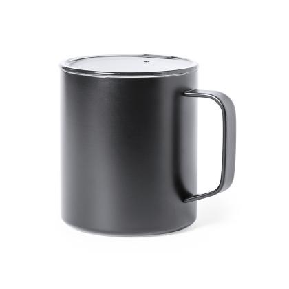 Hanna Insulated Mug - BLACK