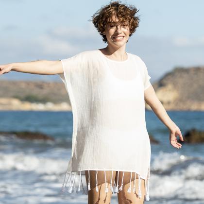 Roseux Kaftan - WHITE