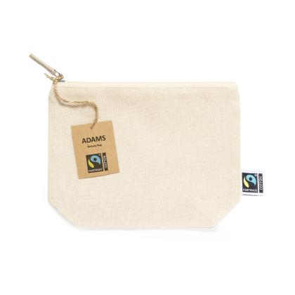 Adams Fairtrade Beauty Bag - NATURAL