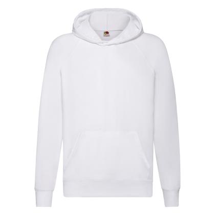 Lightweight Hooded S Kids Sweatshirt - WHITE