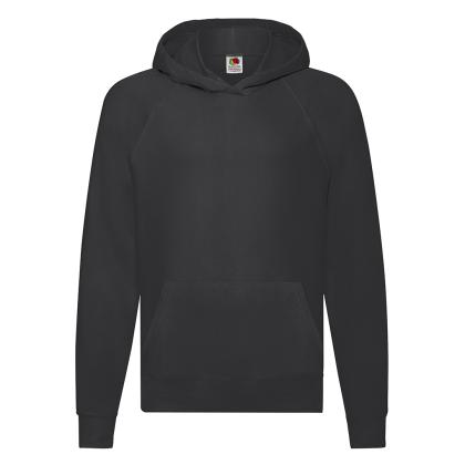 Lightweight Hooded S Kids Sweatshirt - BLACK
