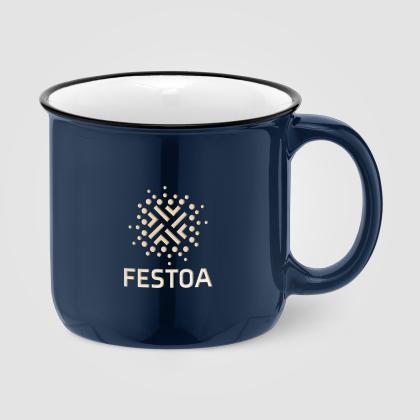 Adventure - 445 ml Ceramic Campfire Mug