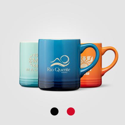 Corin Ceramic Ombre Silhouette Mug - 355 ml