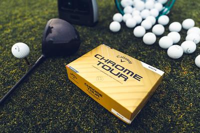 CALLAWAY CHROME TOUR PRINTED GOLF BALLS