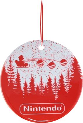 Flat Circle Dye Sublimation Bone China Bauble