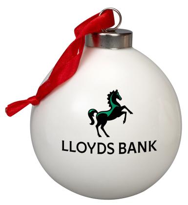 Christmas Tree Ceramic Bauble