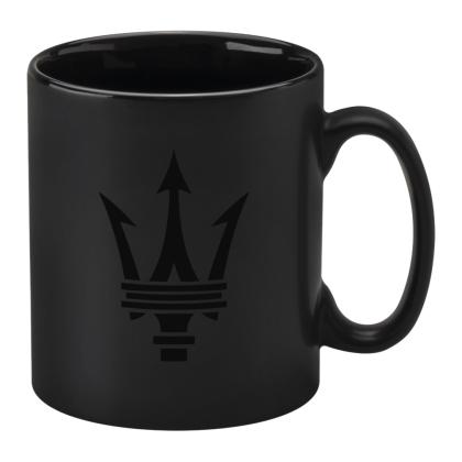 Cambridge Matt Black Earthenware Mug