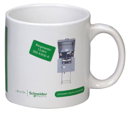 Pint Dye Sublimation Earthenware Mug