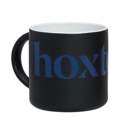 HOXTON Matt Black/White Duo Ceramic Mug