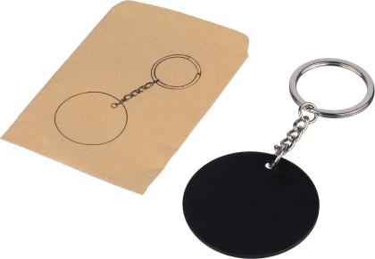 The Risa - Recycled stainless steel keyring