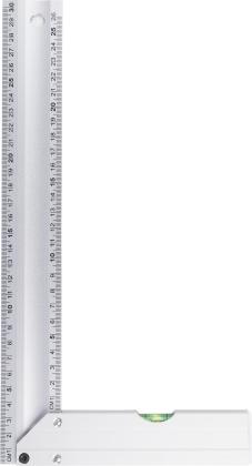 The Camila - Aluminium set square (30cm)