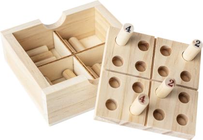 The Kenza - Mini wooden Sudoku set