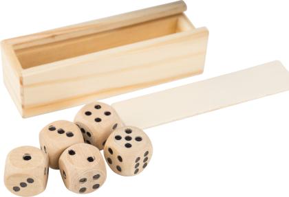 The Celine - Wooden dice set