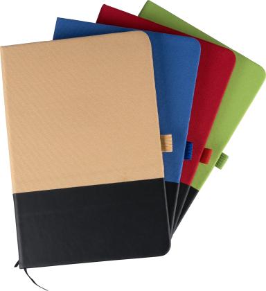 The Yuna - RPET polyester notebook (approx. A5)