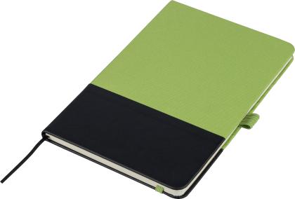 The Yuna - RPET polyester notebook (approx. A5)
