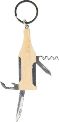 The Inaya - Bamboo multi tool keychain