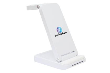 3 in 1 Deluxe Fast Charging Station - branded promotional product