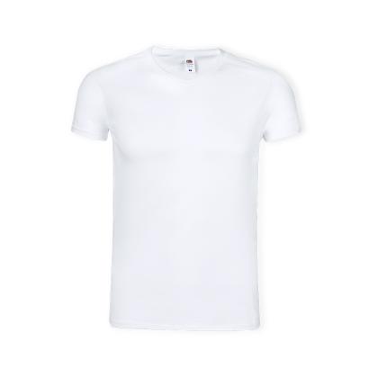 Iconic V-Neck Adult White T-Shirt - WHITE
