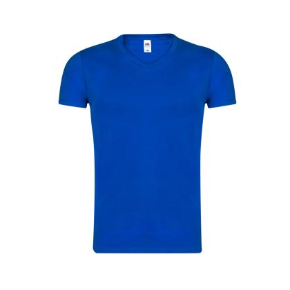 Iconic V-Neck Adult Colour T-Shirt - BLUE