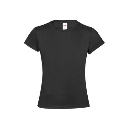 Iconic Kids Colour T-Shirt - BLACK
