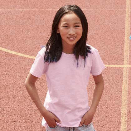 Iconic Kids Colour T-Shirt - PINK