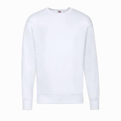 Lightweight Set-In S Adult Sweatshirt - WHITE